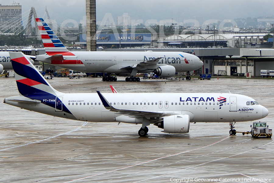 LATAM Airlines Brasil Airbus A320-271N (PT-TMN) | Photo 331099