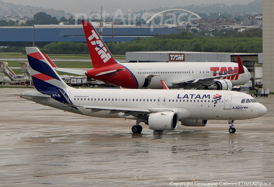 LATAM Airlines Brasil Airbus A320-271N (PT-TMN) | Photo 334084