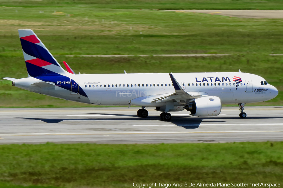 LATAM Airlines Brasil Airbus A320-271N (PT-TMN) | Photo 332144