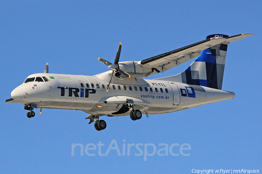 TRIP Linhas Aereas ATR 42-320 (PT-TTL) | Photo 164710