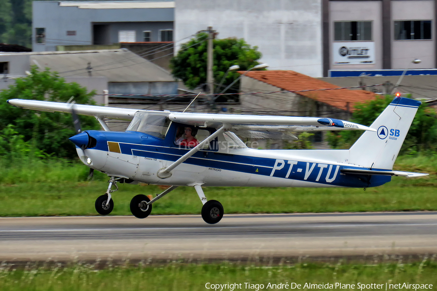 Sierra Bravo Escola de Aviação Cessna 152 II (PT-VTU) | Photo 617249