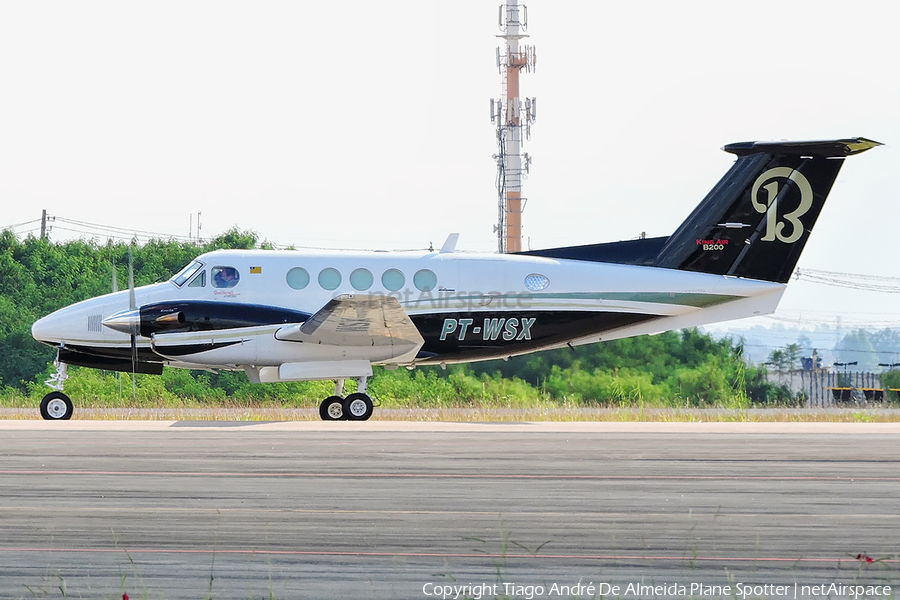 (Private) Beech King Air B200 (PT-WSX) | Photo 442923