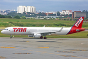 TAM Brazilian Airlines Airbus A321-211 (PT-XPJ) at  Sao Paulo - Guarulhos - Andre Franco Montoro (Cumbica), Brazil