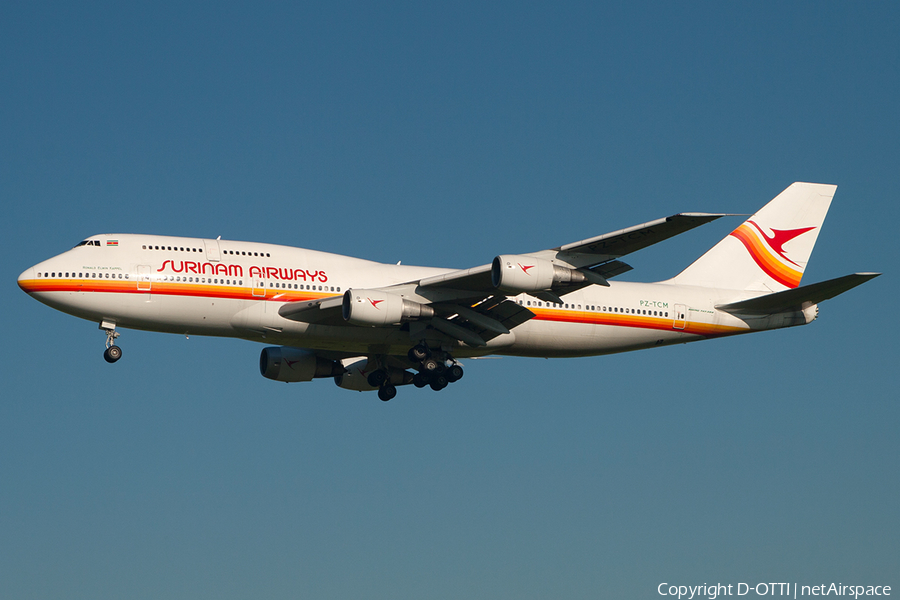 Surinam Airways Boeing 747-306(M) (PZ-TCM) | Photo 202644