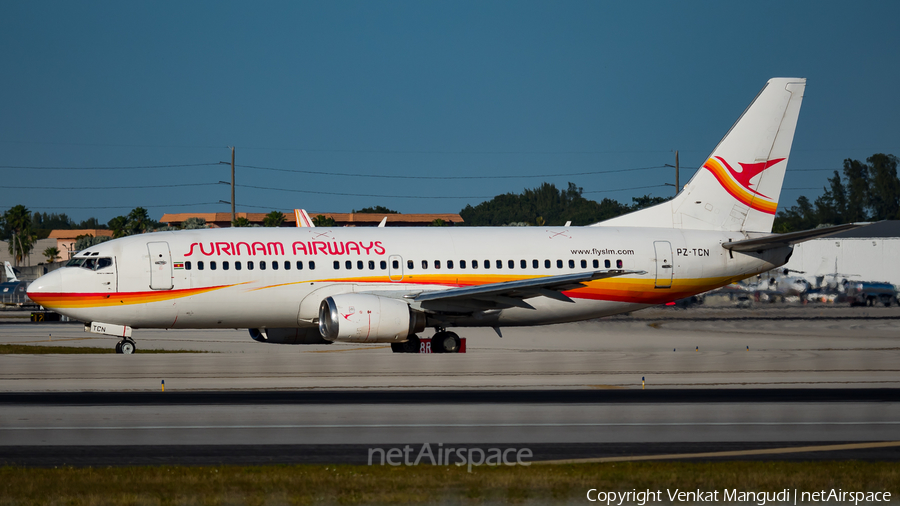 Surinam Airways Boeing 737-36N (PZ-TCN) | Photo 154022