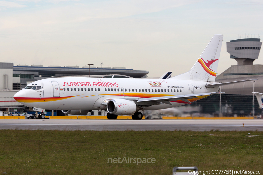 Surinam Airways Boeing 737-36N (PZ-TCN) | Photo 38298