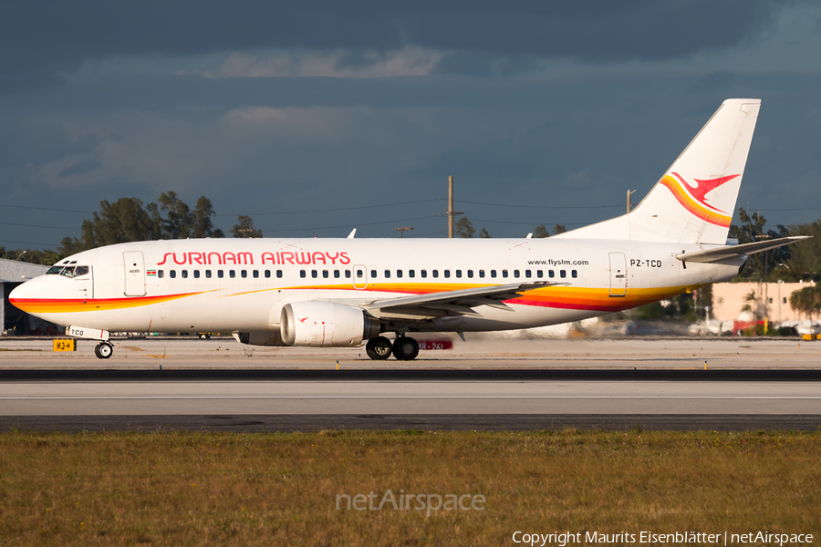Surinam Airways Boeing 737-36N (PZ-TCO) | Photo 151527