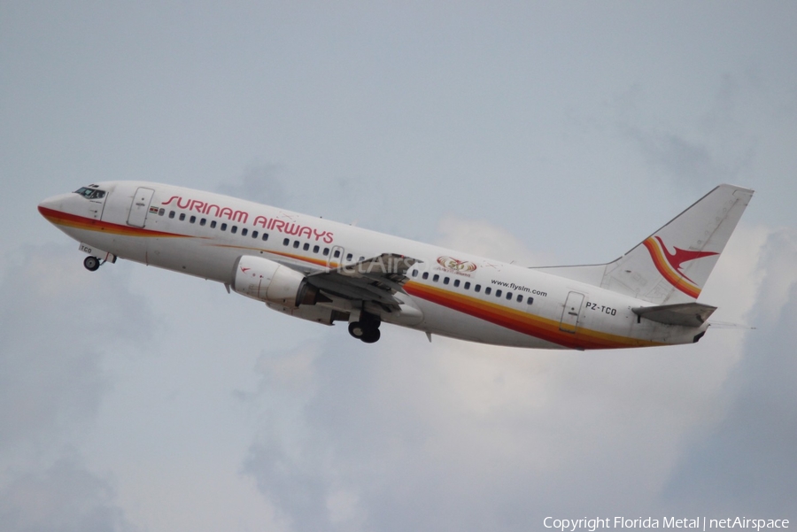 Surinam Airways Boeing 737-36N (PZ-TCO) | Photo 318540