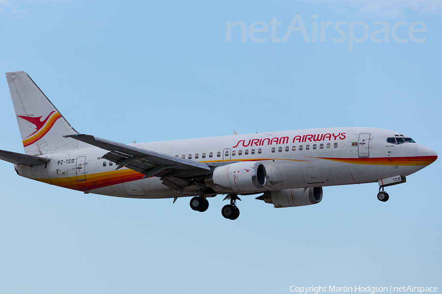 Surinam Airways Boeing 737-36N (PZ-TCO) | Photo 97912
