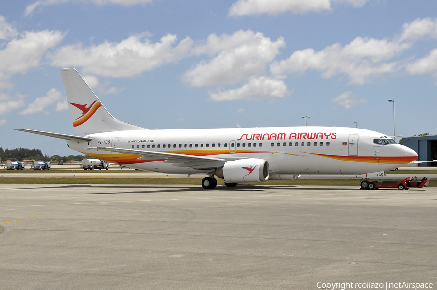 Surinam Airways Boeing 737-36N (PZ-TCO) | Photo 21068