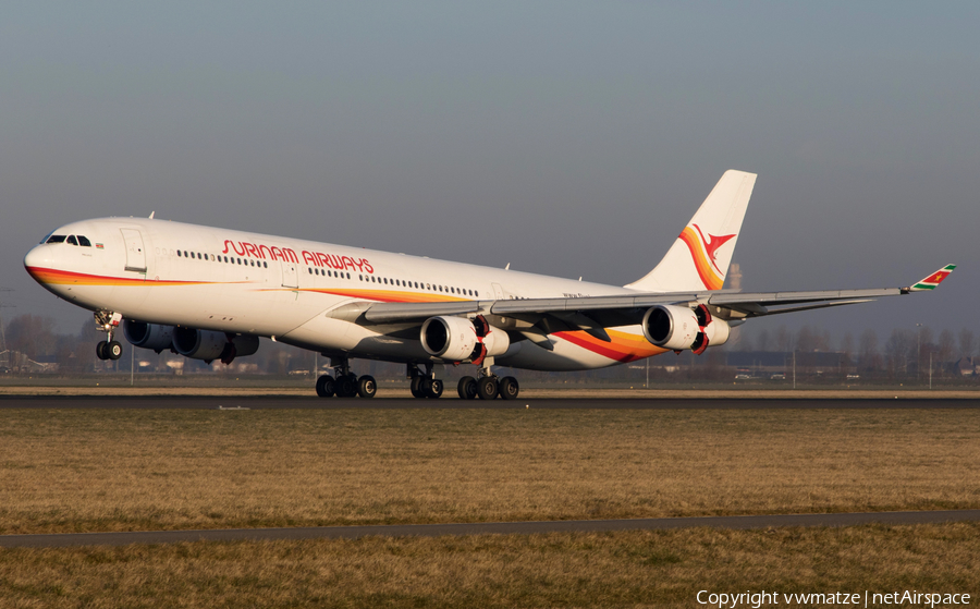 Surinam Airways Airbus A340-311 (PZ-TCP) | Photo 293538