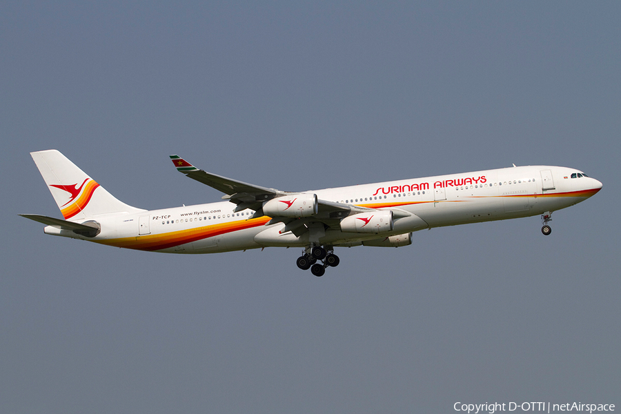 Surinam Airways Airbus A340-311 (PZ-TCP) | Photo 357378