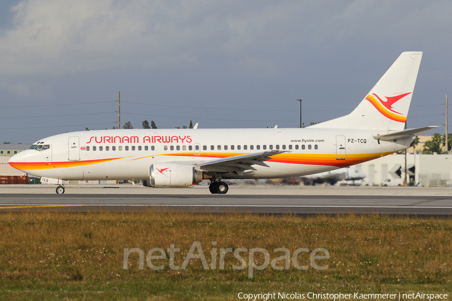 Surinam Airways Boeing 737-3Q8 (PZ-TCQ) | Photo 122355