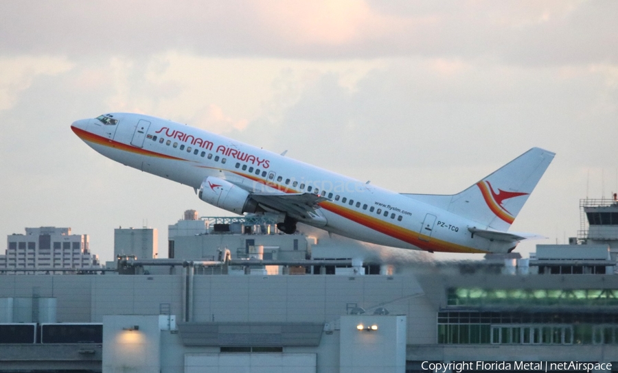 Surinam Airways Boeing 737-3Q8 (PZ-TCQ) | Photo 407647