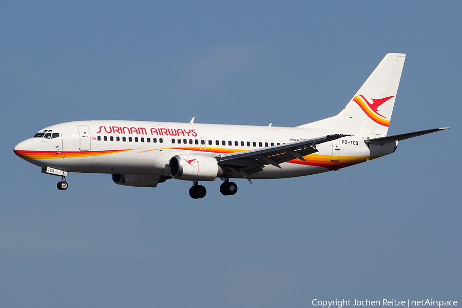 Surinam Airways Boeing 737-3Q8 (PZ-TCQ) | Photo 42151