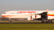 Surinam Airways Airbus A340-313 (PZ-TCR) at  Amsterdam - Schiphol, Netherlands