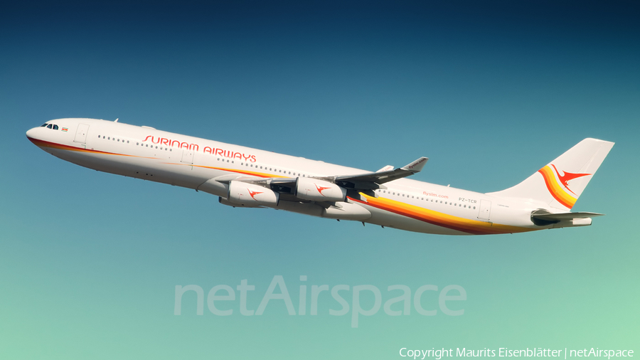 Surinam Airways Airbus A340-313 (PZ-TCR) | Photo 112875