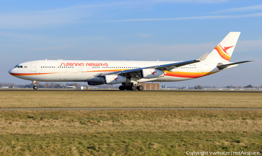 Surinam Airways Airbus A340-313 (PZ-TCR) | Photo 223640