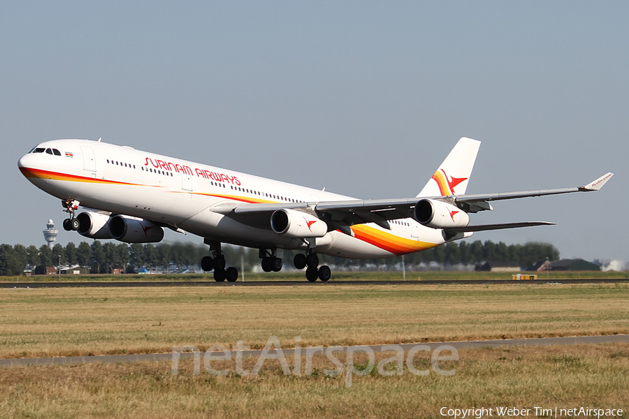 Surinam Airways Airbus A340-313 (PZ-TCR) | Photo 258987