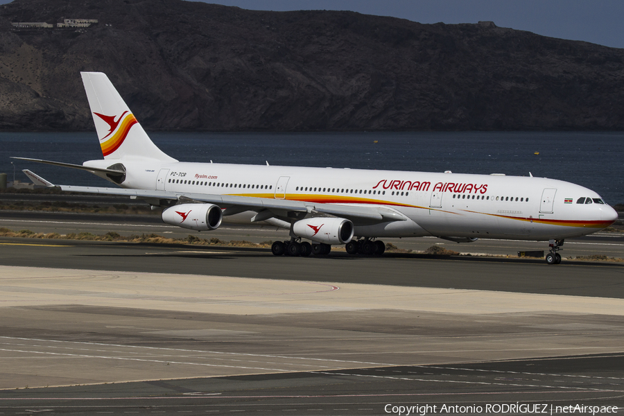 Surinam Airways Airbus A340-313 (PZ-TCR) | Photo 172719