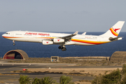 Surinam Airways Airbus A340-313 (PZ-TCR) at  Gran Canaria, Spain