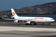 Surinam Airways Airbus A340-313 (PZ-TCR) at  Gran Canaria, Spain