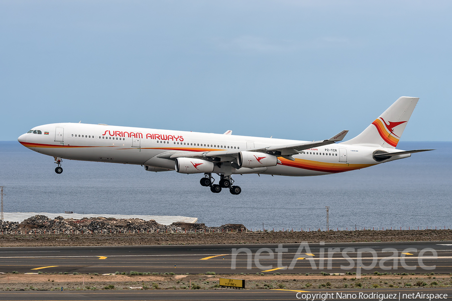 Surinam Airways Airbus A340-313 (PZ-TCR) | Photo 159717