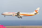 Surinam Airways Airbus A340-313 (PZ-TCR) at  Tenerife Sur - Reina Sofia, Spain