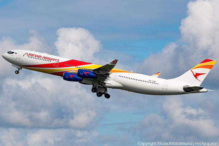 Surinam Airways Airbus A340-313E (PZ-TCW) | Photo 582300