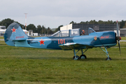 (Private) Yakovlev Yak-52 (RA-2075K) at  Lübeck-Blankensee, Germany