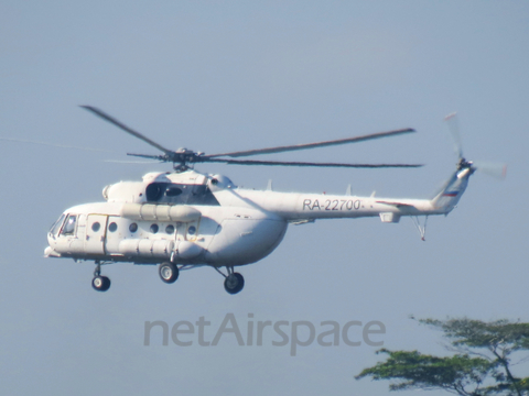 Turukhan Avia Mil Mi-8AMT Hip (RA-22700) at  Palembang - Sultan Mahmud Badaruddin II International, Indonesia