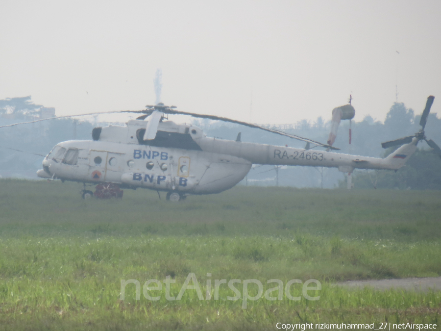 BNPB - Badan Nasional Penanggulangan Bencana Mil Mi-8AMT Hip (RA-24663) | Photo 623425