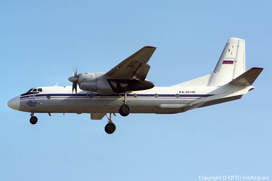 Pskovavia Antonov An-26B (RA-26120) | Photo 373261
