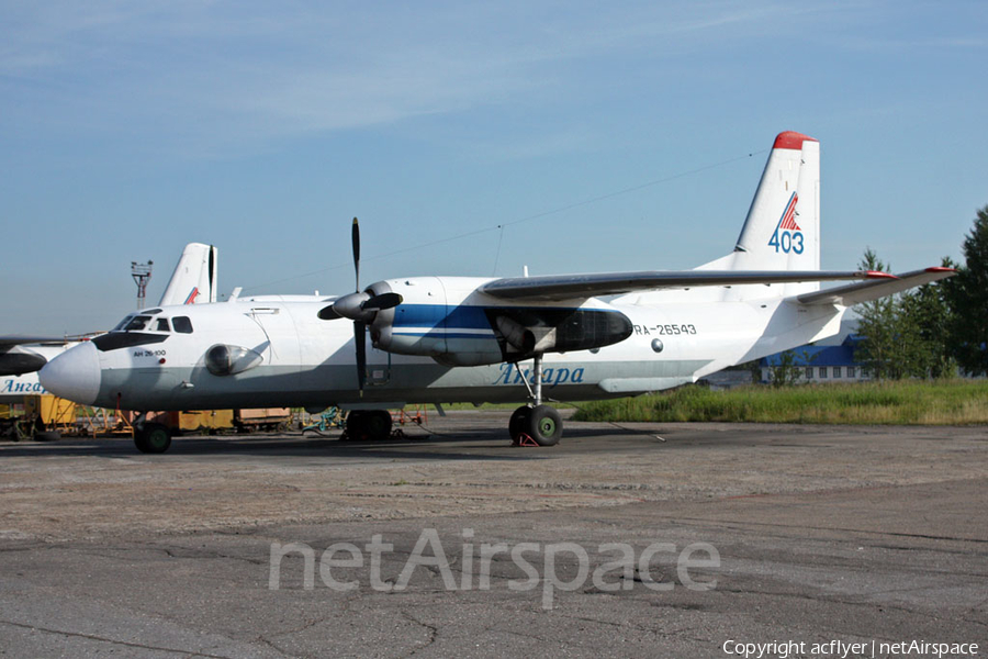 Angara Airlines Antonov An-26-100 (RA-26543) | Photo 157962