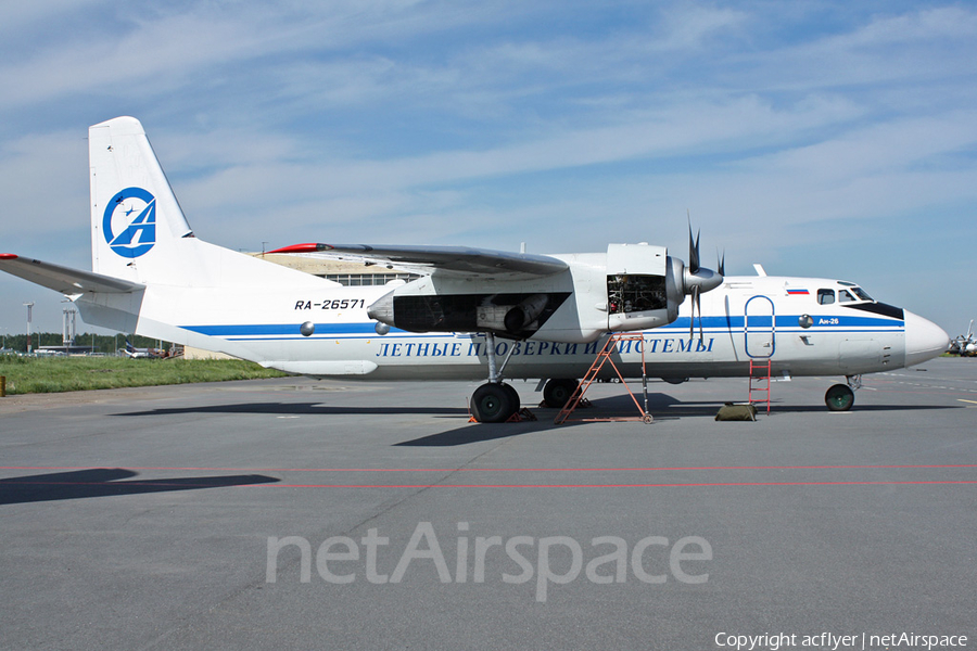 Lyotnyye Proverkii Sistemy Antonov An-26ASLK (RA-26571) | Photo 186175