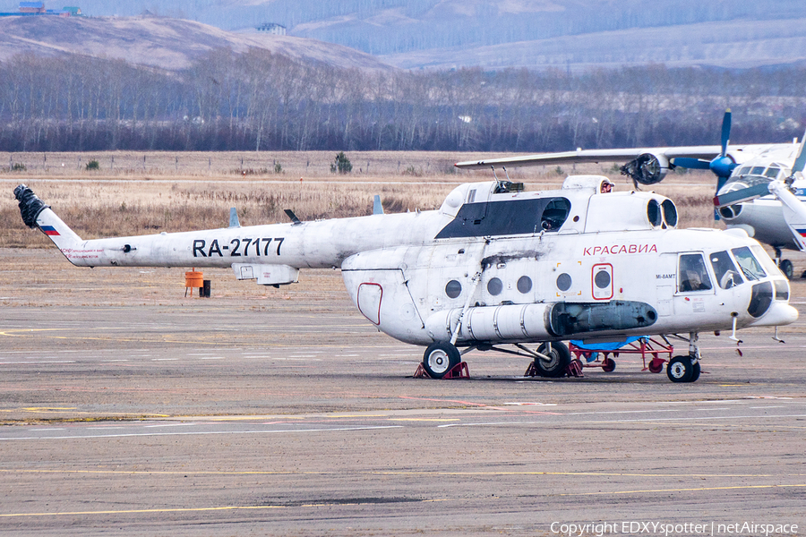 KrasAvia Mil Mi-8AMT Hip (RA-27177) | Photo 488057