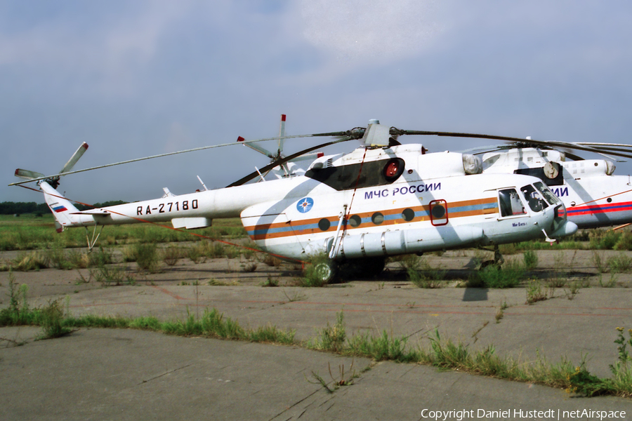 MChS Rossii - Russian Ministry for Emergency Situations Mil Mi-8MTV-1 Hip-H (RA-27180) | Photo 489507