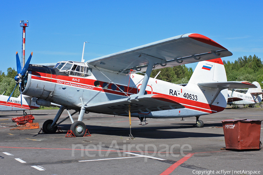 2nd Arkhangelsk United Aviation Division PZL-Mielec An-2R (RA-40633) | Photo 246556