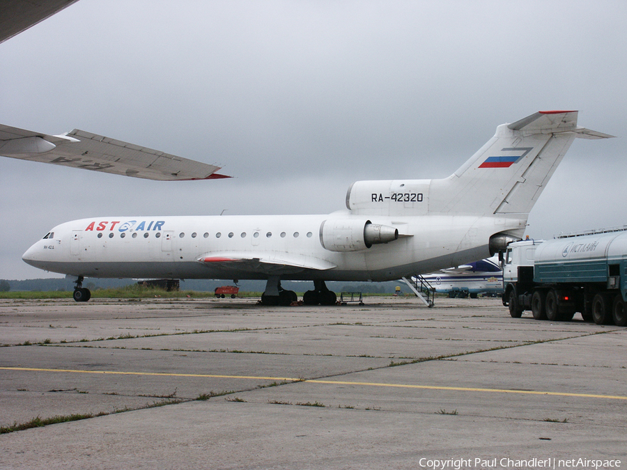 AST Air Yakovlev Yak-42D (RA-42320) | Photo 495382