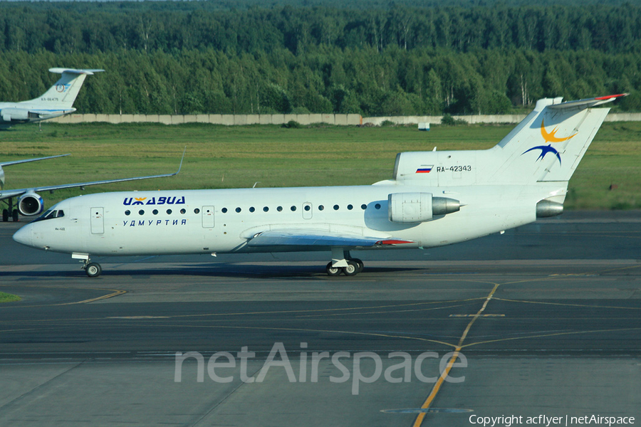 Izhavia Yakovlev Yak-42D (RA-42343) | Photo 191423