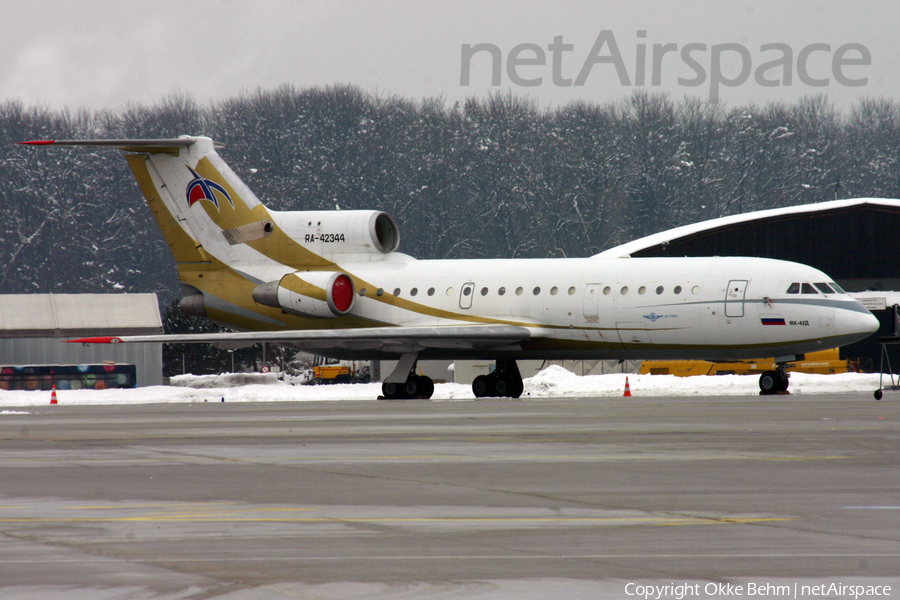 YAK Service Yakovlev Yak-42D (RA-42344) | Photo 208884