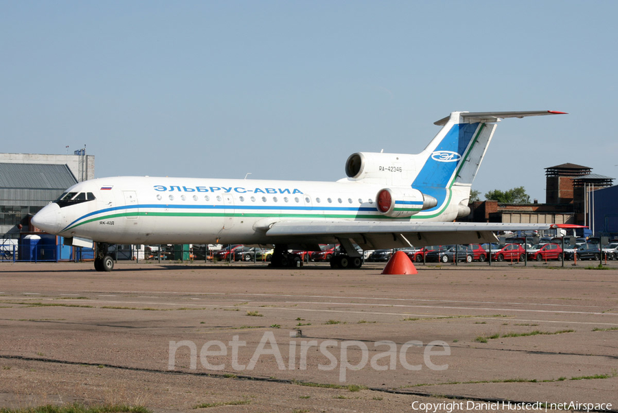 Elbrus-Avia Yakovlev Yak-42D (RA-42346) | Photo 421538