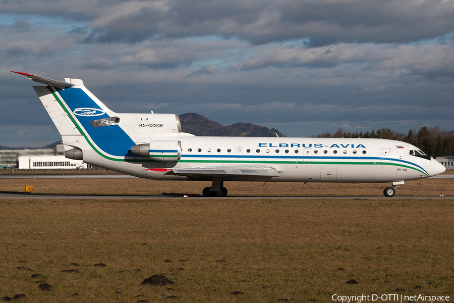 Elbrus-Avia Yakovlev Yak-42D (RA-42346) | Photo 192452