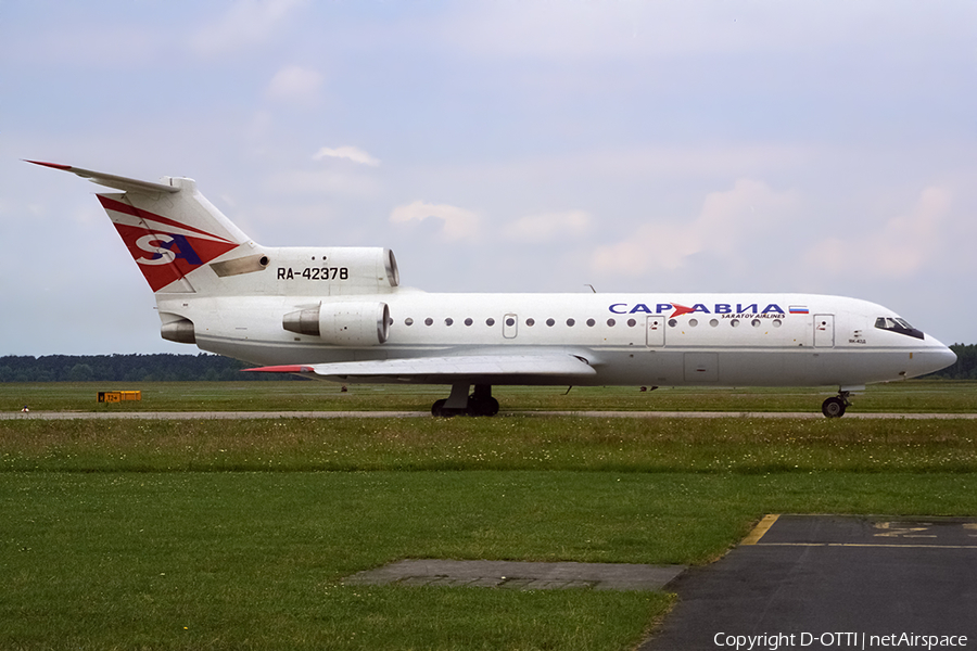 Saratov Airlines Yakovlev Yak-42D (RA-42378) | Photo 408880