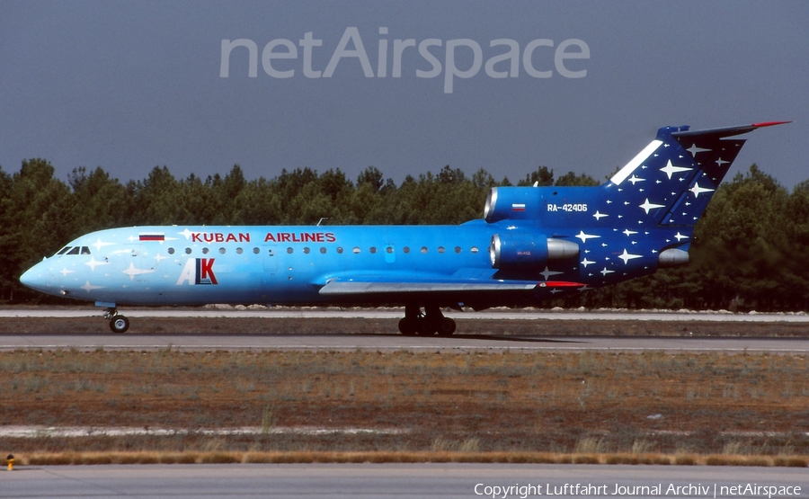 Kuban Airlines Yakovlev Yak-42D (RA-42406) | Photo 412105