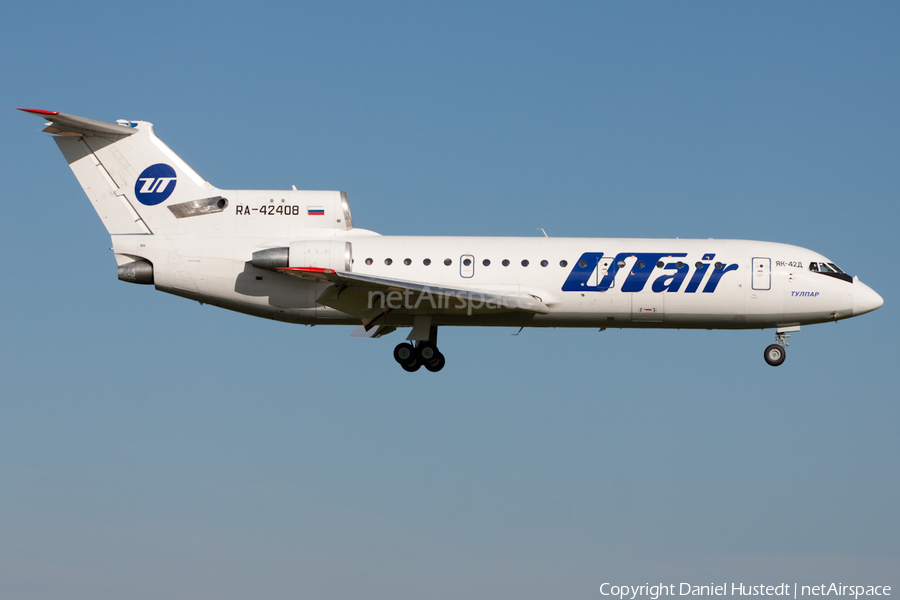 UTair Aviation Yakovlev Yak-42D (RA-42408) | Photo 410230