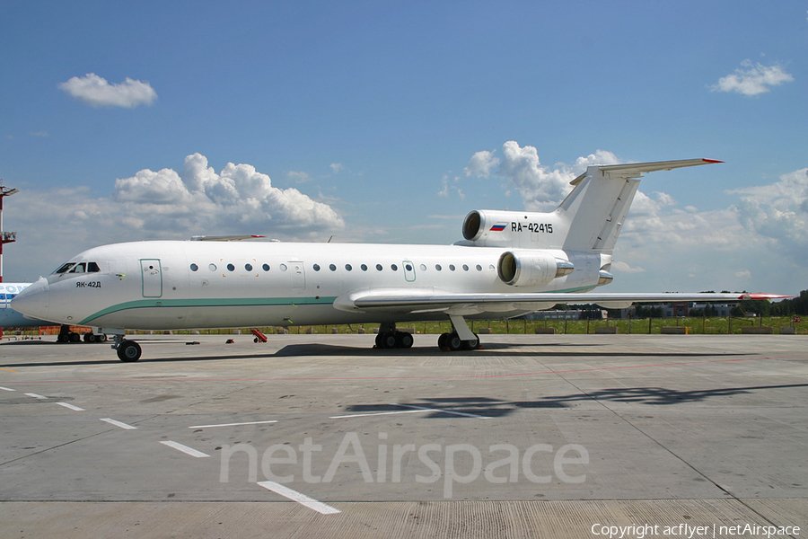 S-Air Yakovlev Yak-42D (RA-42415) | Photo 153198