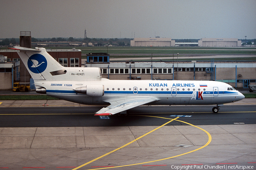 Kuban Airlines Yakovlev Yak-42D (RA-42421) | Photo 73973