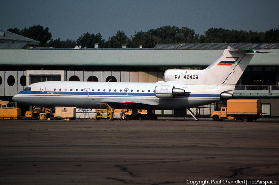 Centre-Avia Yakovlev Yak-42D (RA-42429) | Photo 73978