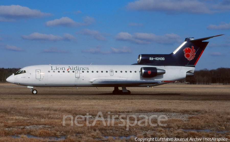 Lionair (Sri Lanka) Yakovlev Yak-42D (RA-42430) | Photo 409530